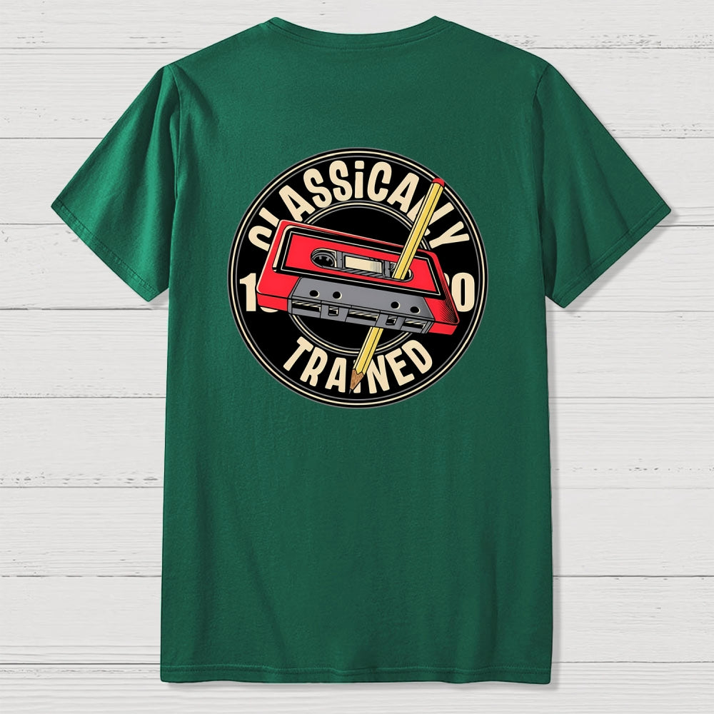 Classically Trained Front And Back Printing  T-Shirt