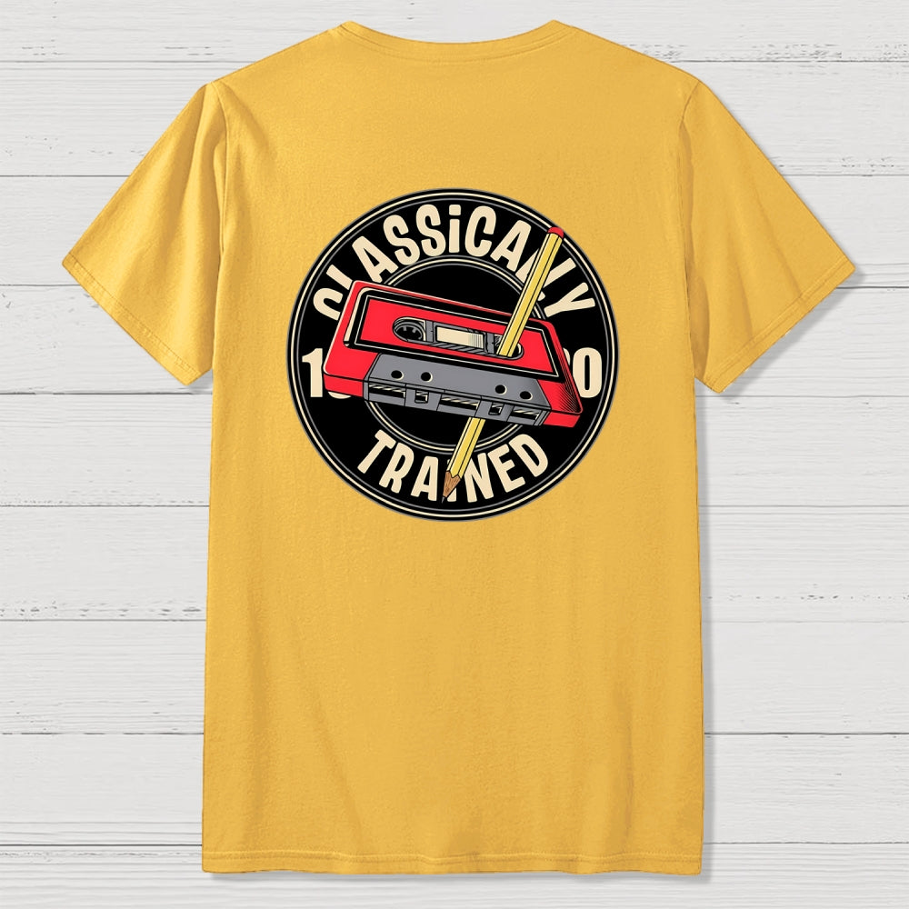 Classically Trained Front And Back Printing  T-Shirt