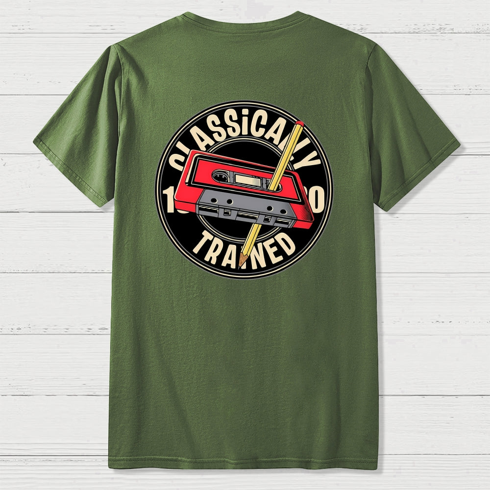 Classically Trained Front And Back Printing  T-Shirt