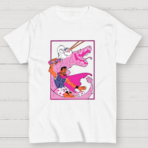 Carl, Princess Donut, and Mongo  T-Shirt