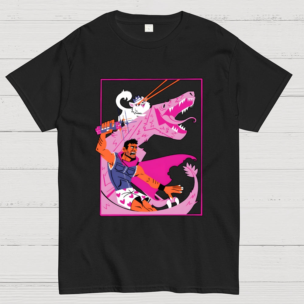 Carl, Princess Donut, and Mongo  T-Shirt