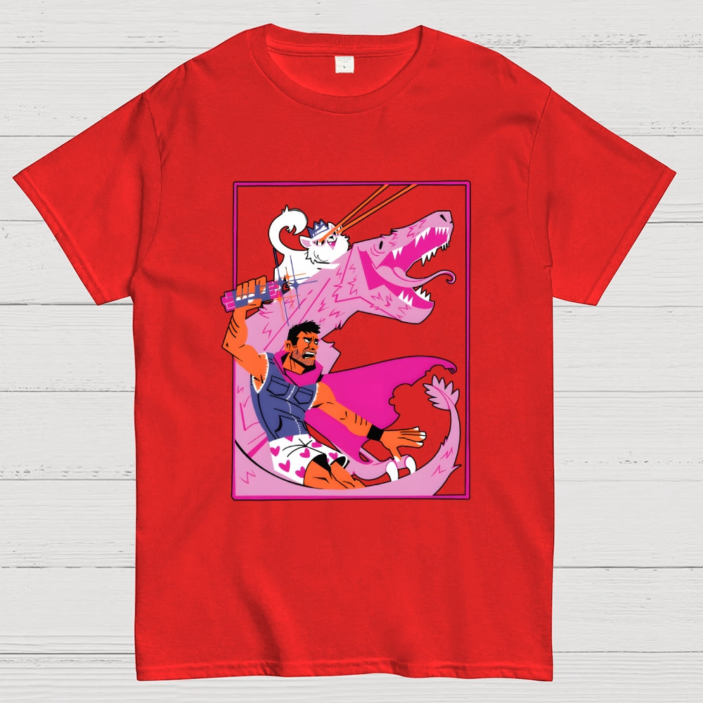 Carl, Princess Donut, and Mongo  T-Shirt