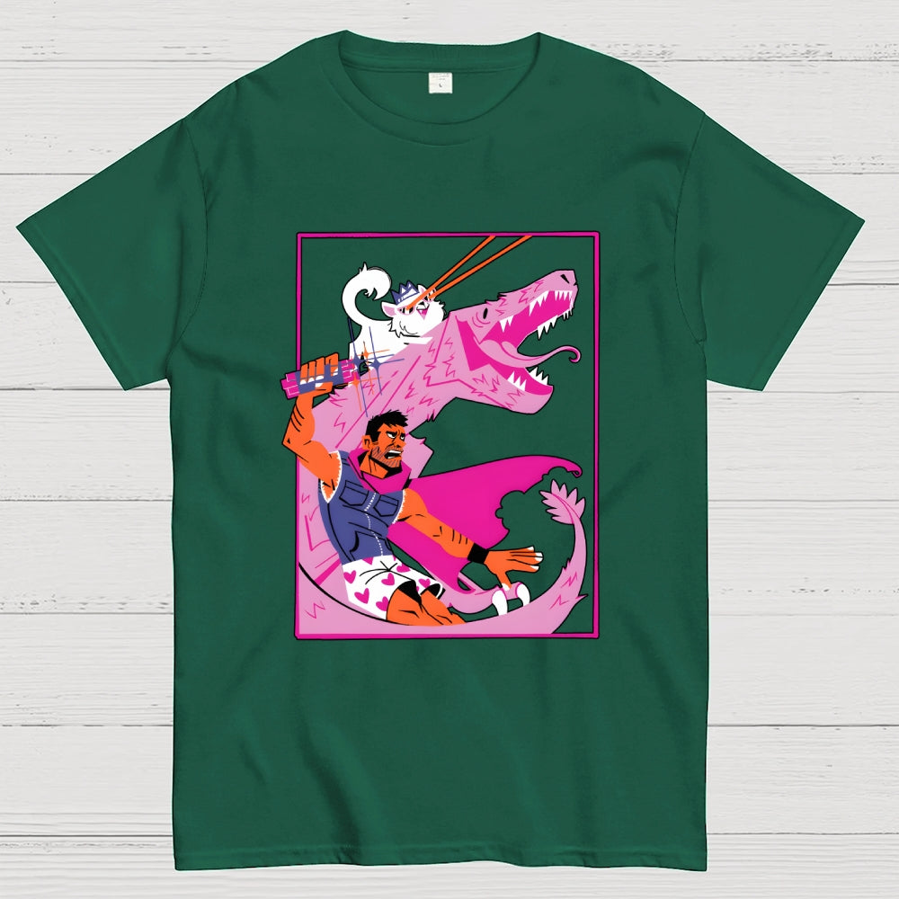 Carl, Princess Donut, and Mongo  T-Shirt