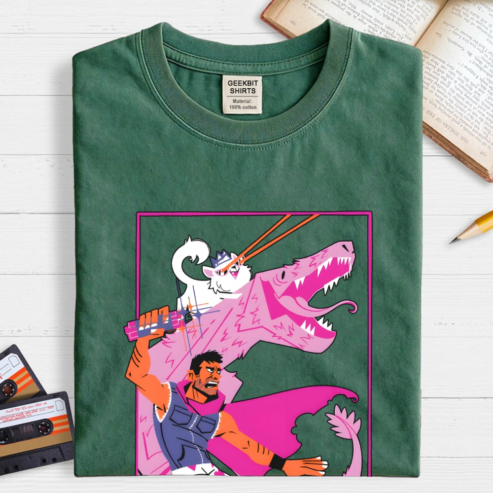 Carl, Princess Donut, and Mongo  T-Shirt