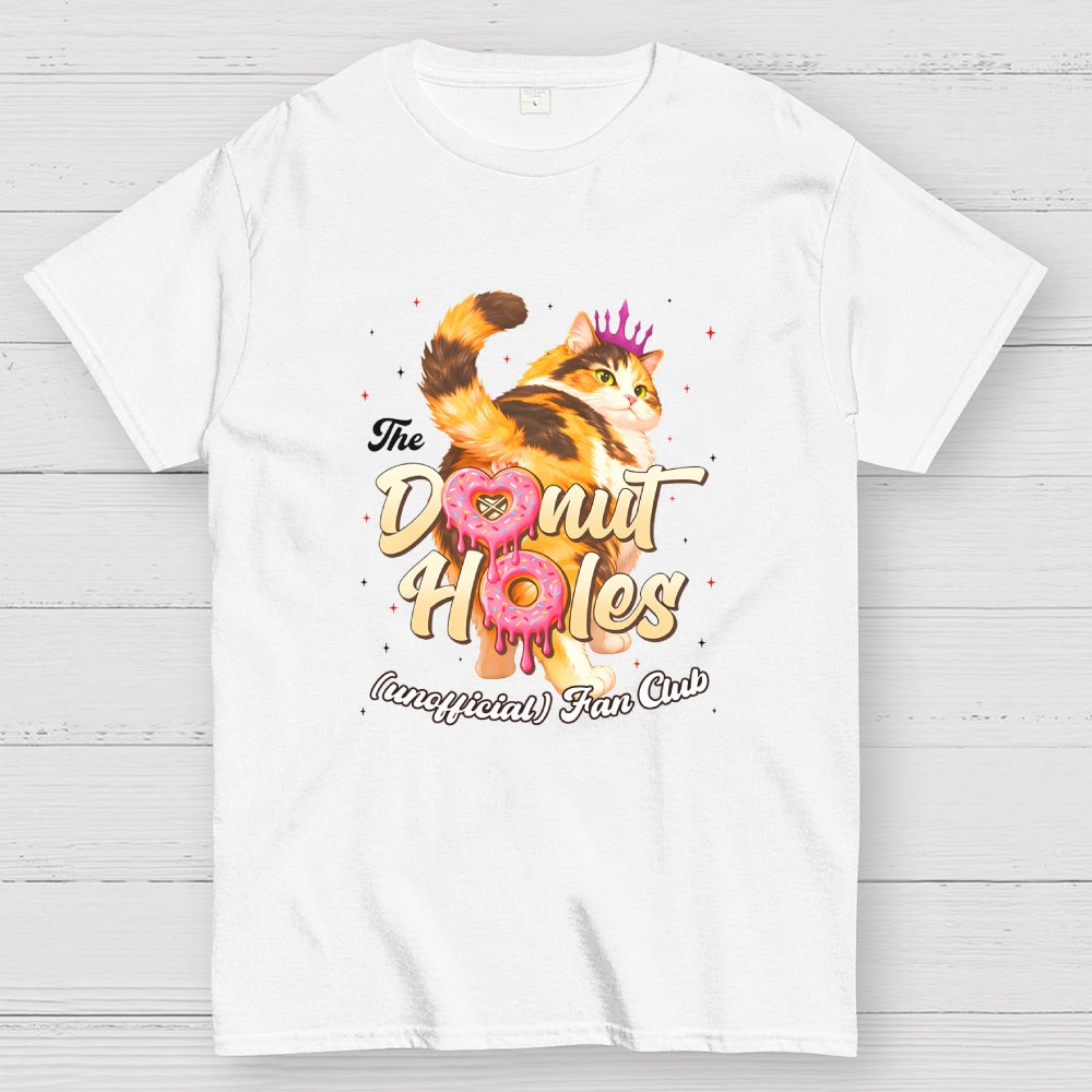 The Donut Holes Fan Club Funny Cat Meme  T-Shirt