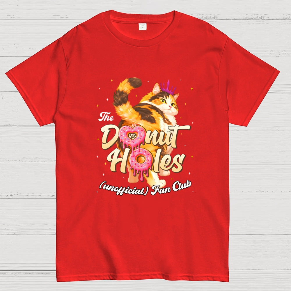 The Donut Holes Fan Club Funny Cat Meme  T-Shirt