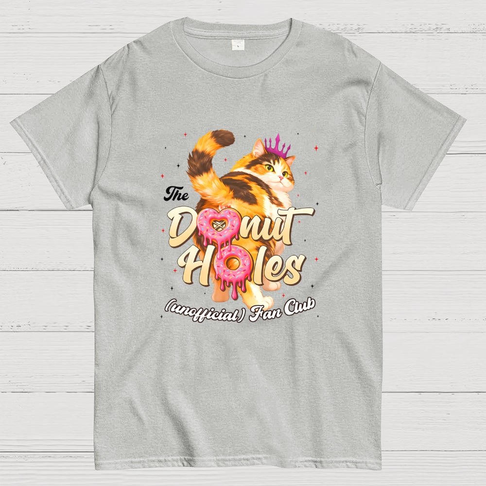 The Donut Holes Fan Club Funny Cat Meme  T-Shirt