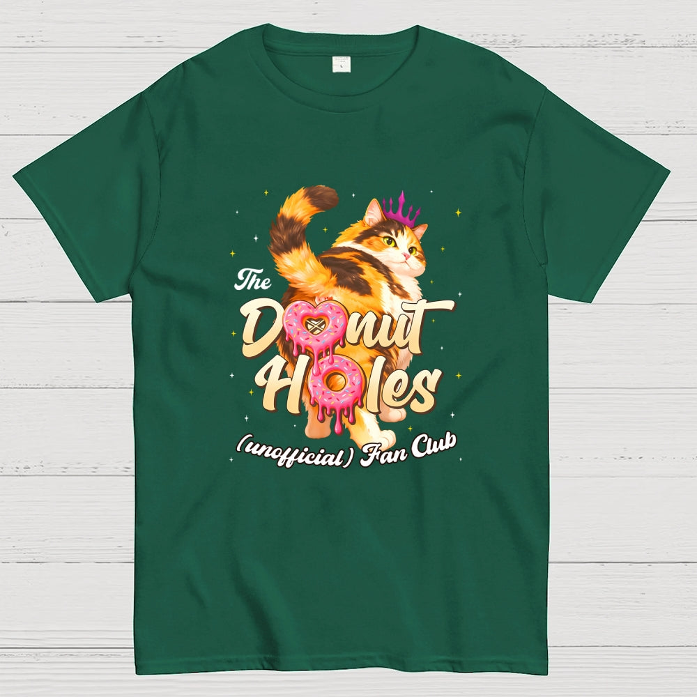 The Donut Holes Fan Club Funny Cat Meme  T-Shirt