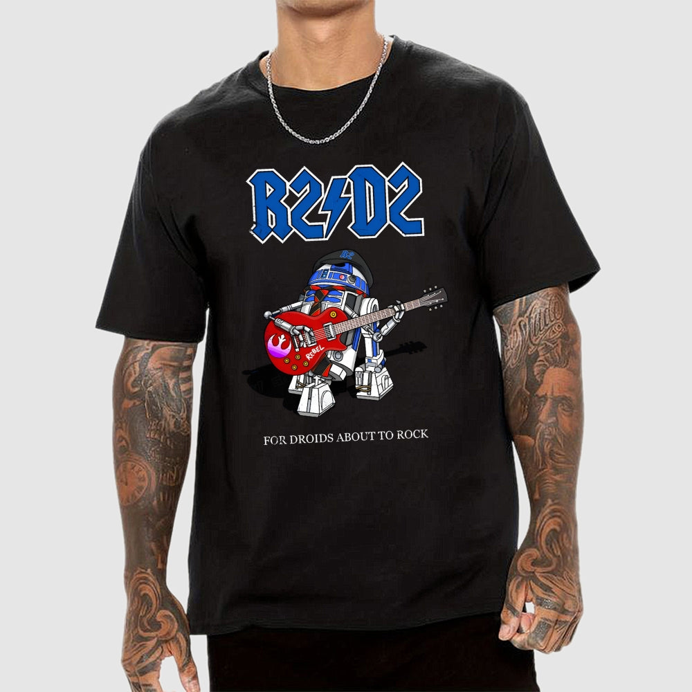 Droids About To Rock  T-Shirt