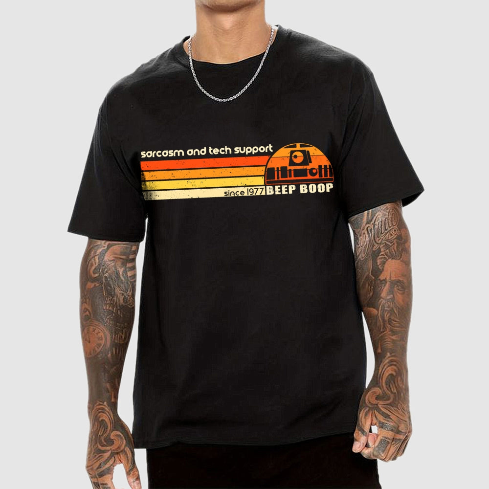Sarcasm and Tech Support Since 1977  T-Shirt