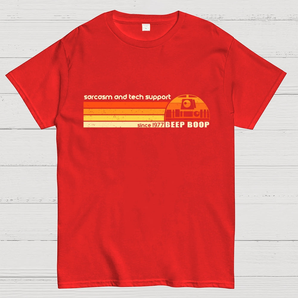 Sarcasm and Tech Support Since 1977  T-Shirt