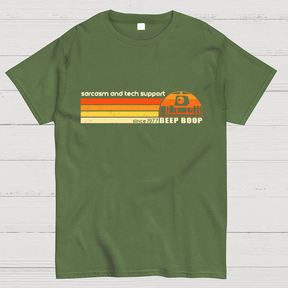 Sarcasm and Tech Support Since 1977  T-Shirt