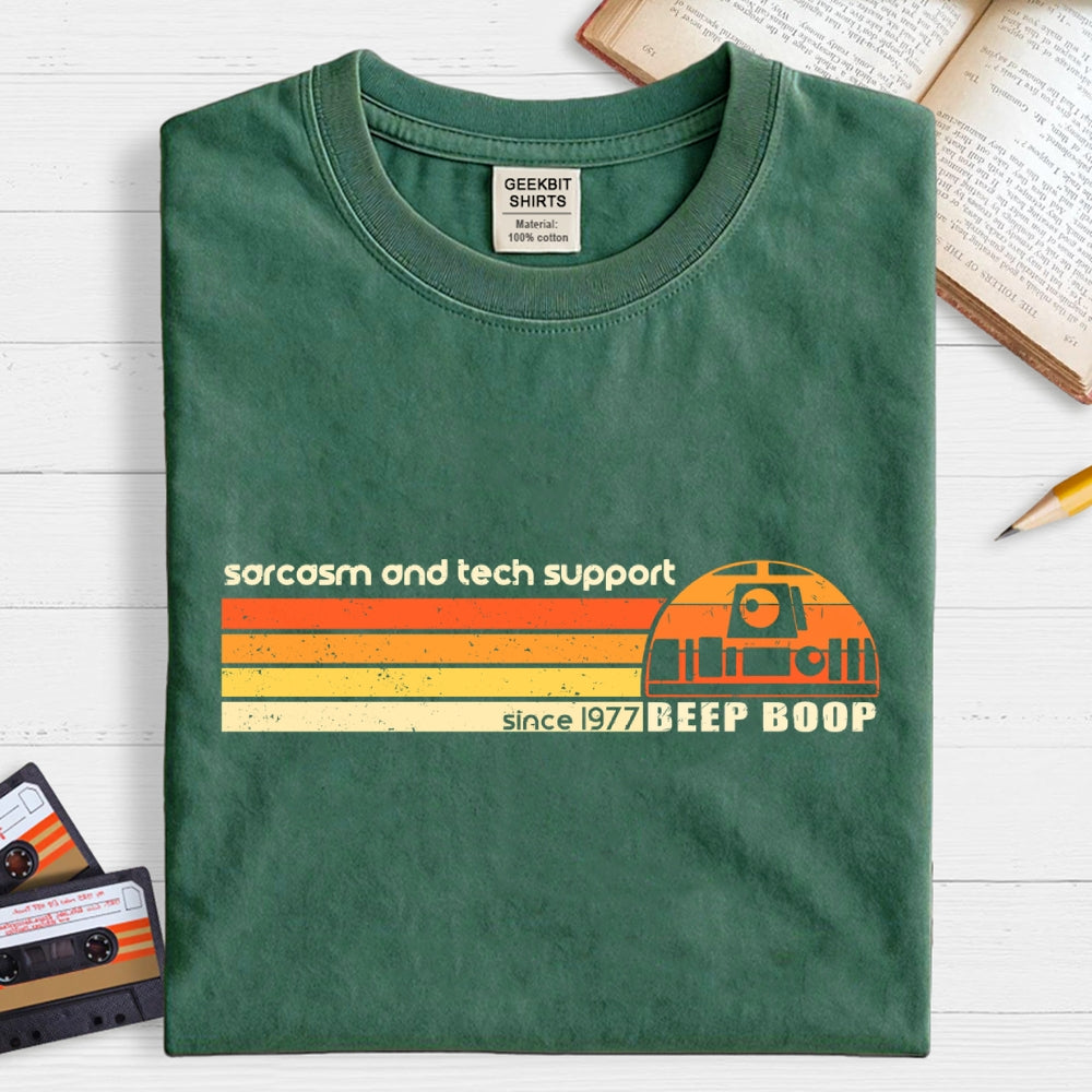 Sarcasm and Tech Support Since 1977  T-Shirt