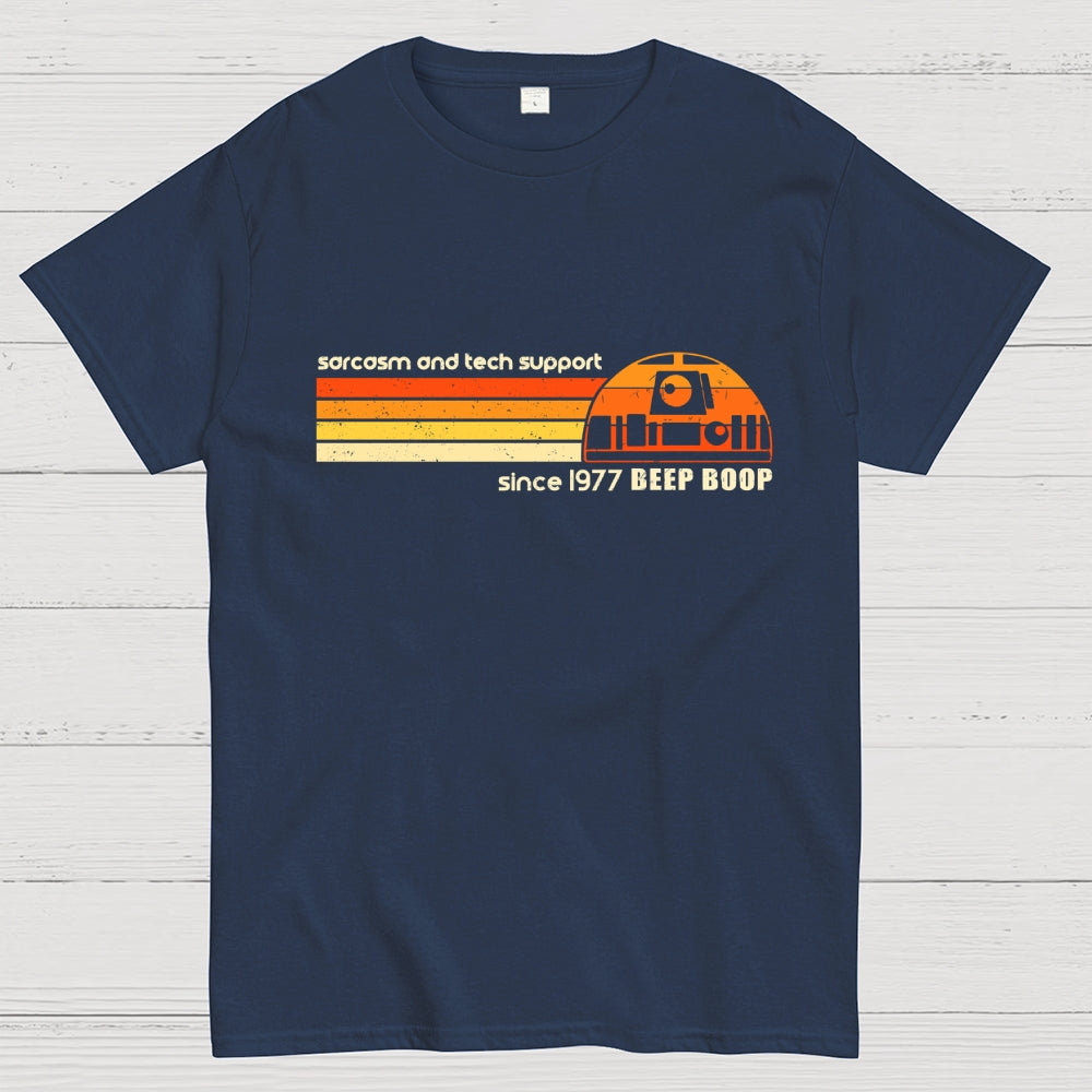 Sarcasm and Tech Support Since 1977-R2D2  T-Shirt