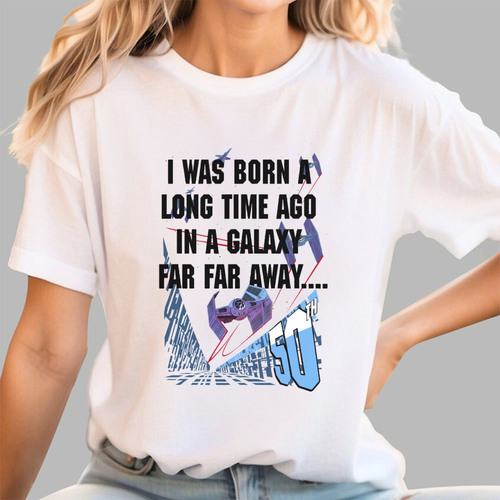 Space Wars I Was Born A Long Time Ago  T-Shirt
