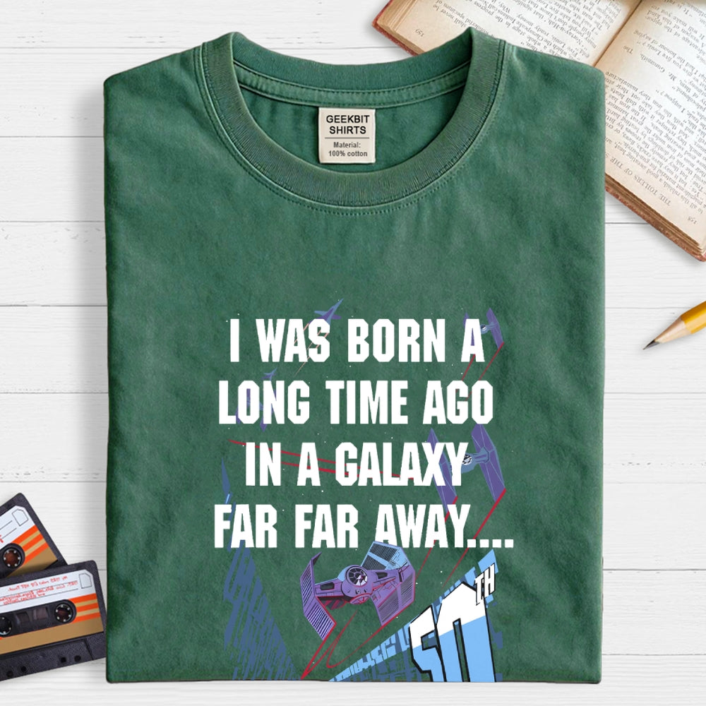 Space Wars I Was Born A Long Time Ago  T-Shirt