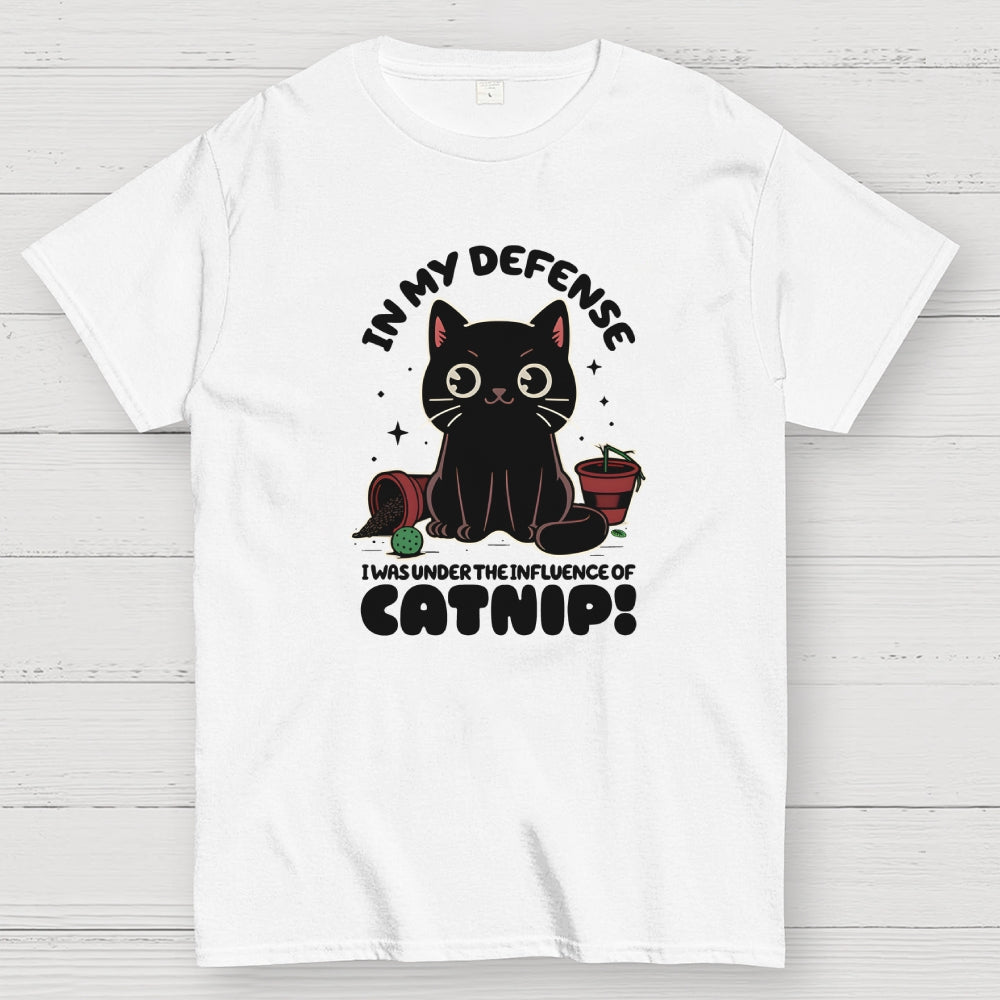 It's the Catnip's Fault funny cat  T-Shirt