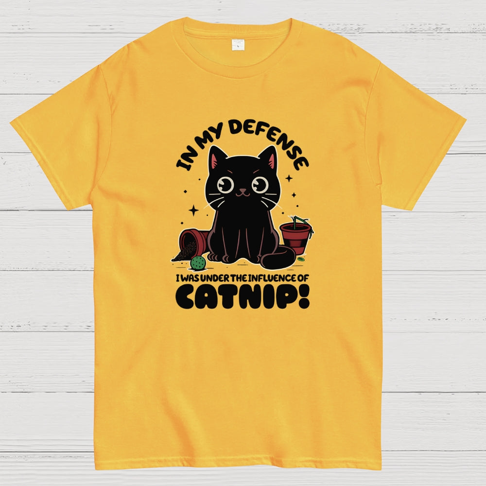 It's the Catnip's Fault funny cat  T-Shirt