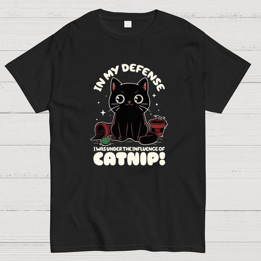 It's the Catnip's Fault funny cat  T-Shirt