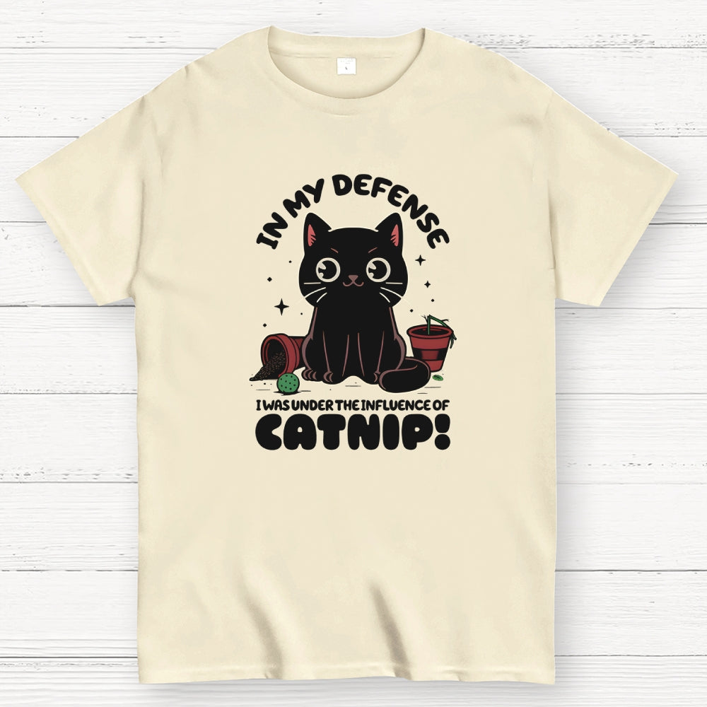 It's the Catnip's Fault funny cat  T-Shirt