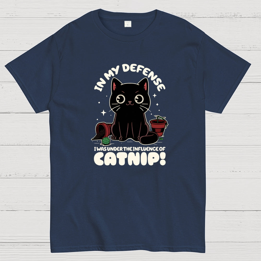 It's the Catnip's Fault funny cat  T-Shirt