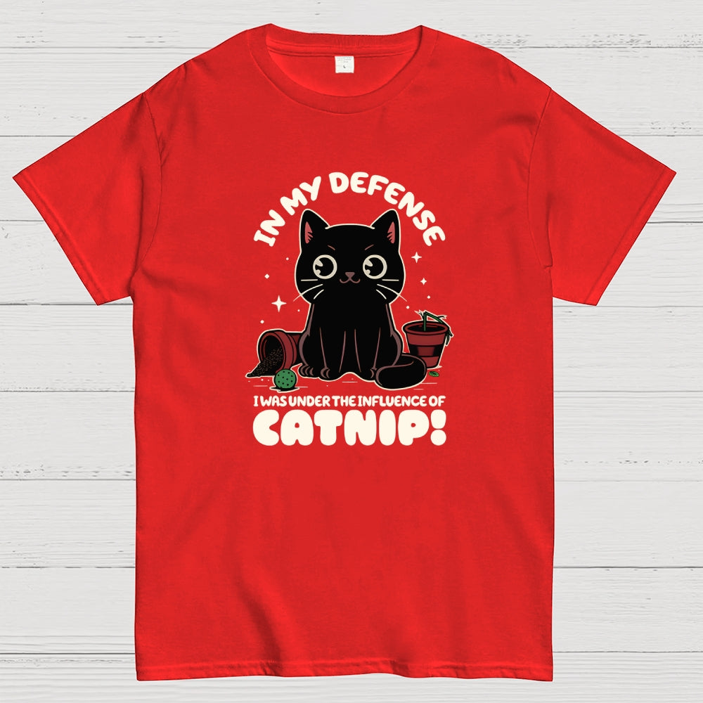 It's the Catnip's Fault funny cat  T-Shirt
