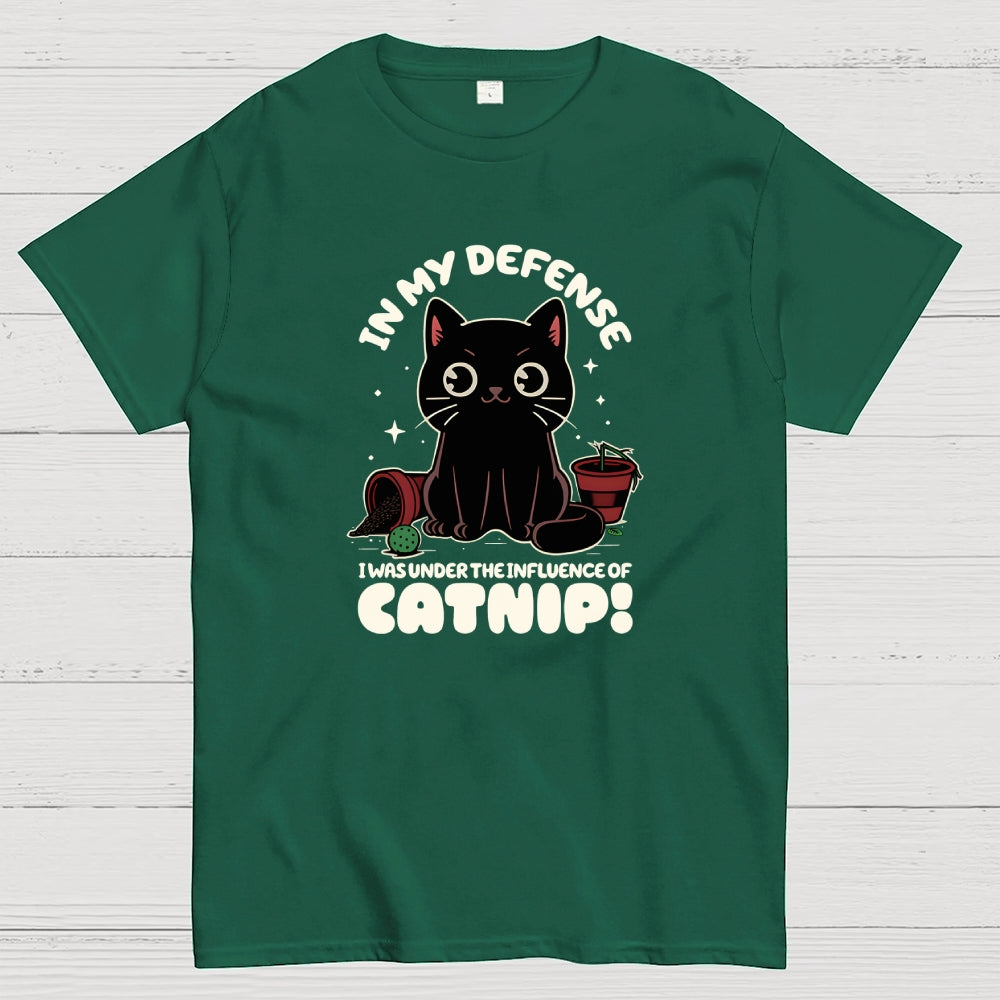 It's the Catnip's Fault funny cat  T-Shirt
