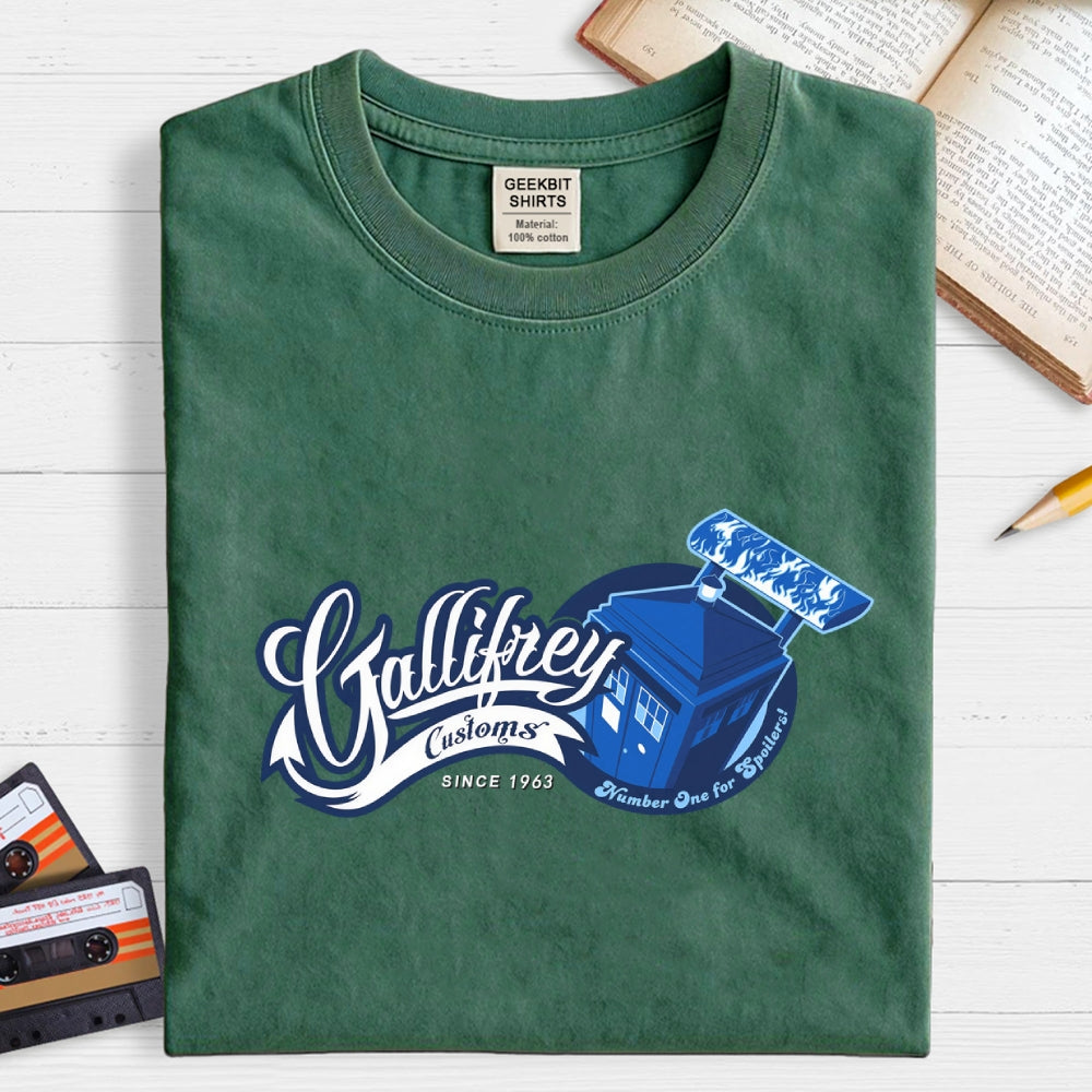 Gallifrey Customs  T-Shirt