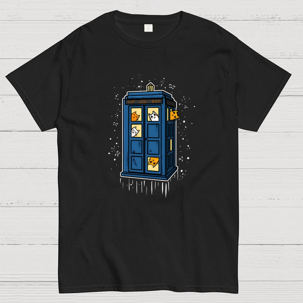 Cat-time-travel  T-Shirt