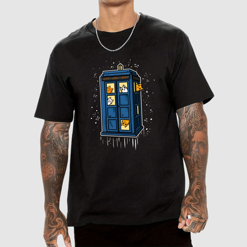 Cat-time-travel  T-Shirt