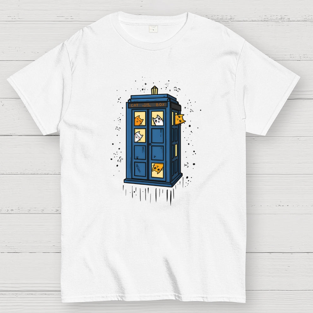 Cat-time-travel  T-Shirt