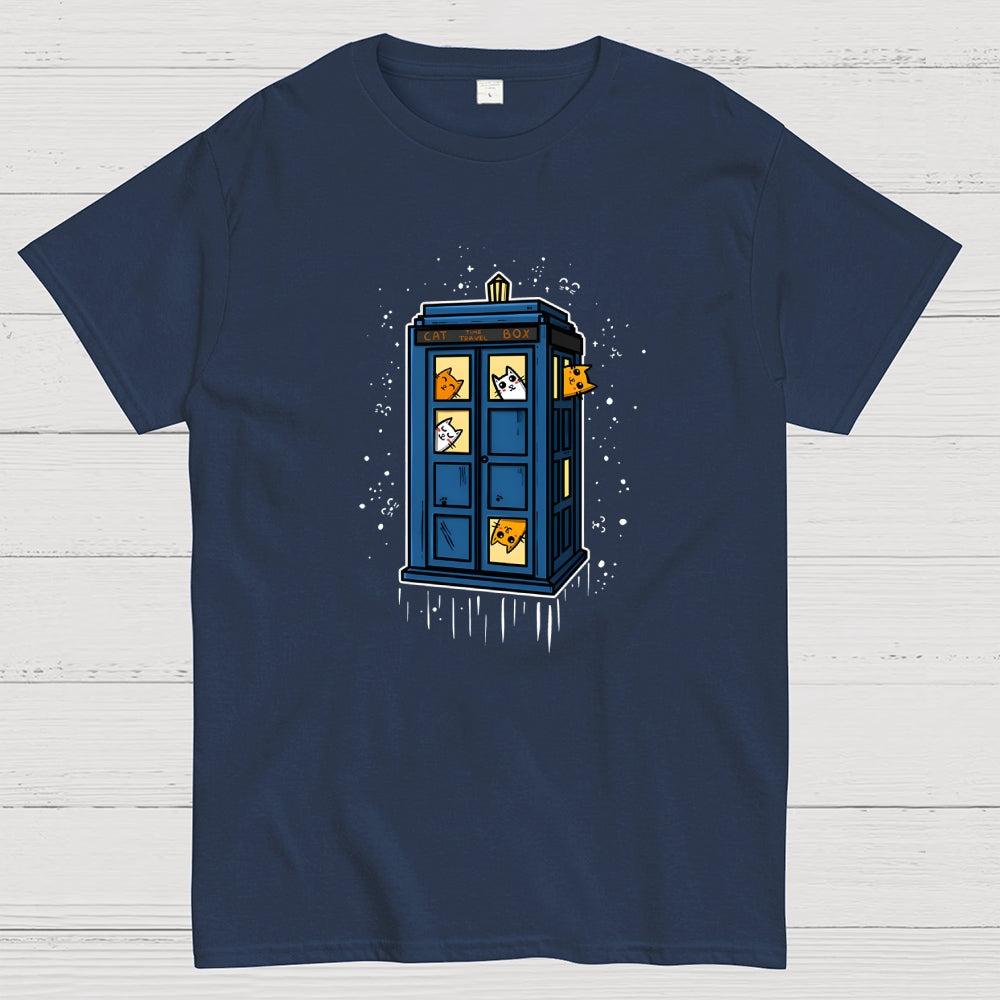 Cat-time-travel  T-Shirt