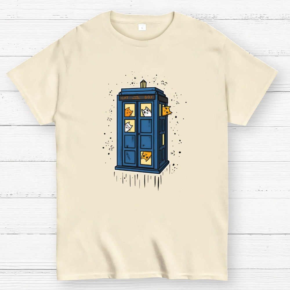 Cat-time-travel  T-Shirt