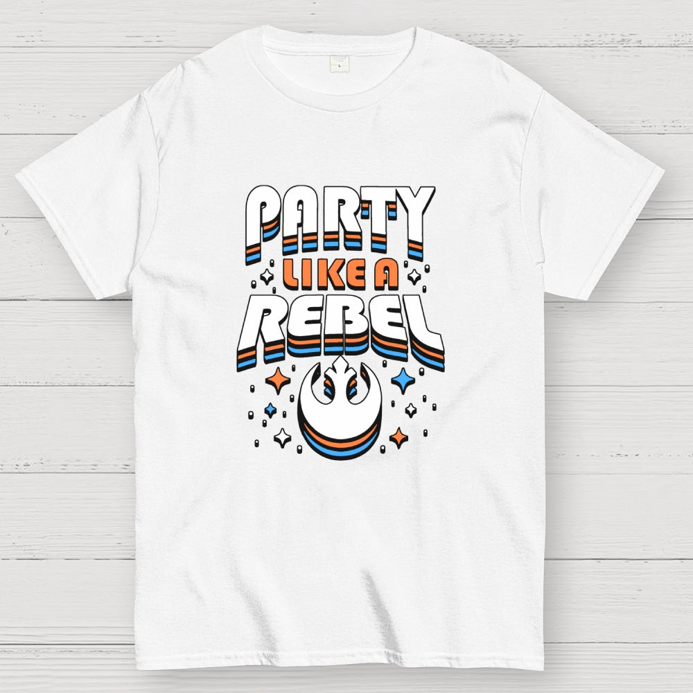 Space Wars Party Like A Rebel  T-Shirt