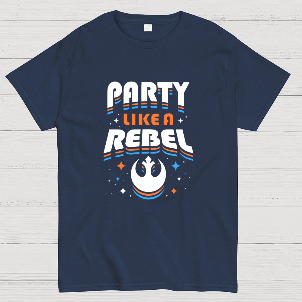 Space Wars Party Like A Rebel  T-Shirt