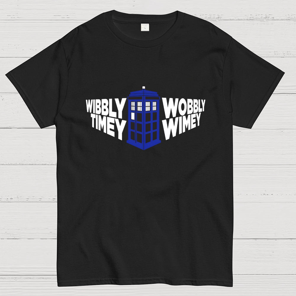 Time in Perspective Tardis-dr who  T-Shirt