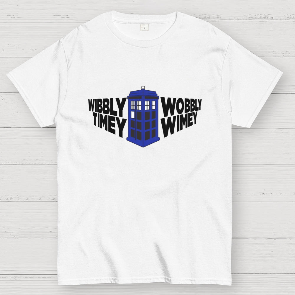 Time in Perspective Tardis-dr who  T-Shirt