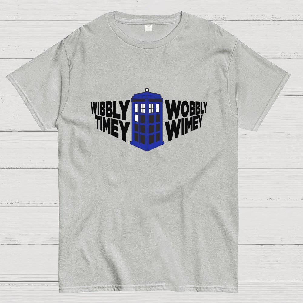Time in Perspective Tardis-dr who  T-Shirt