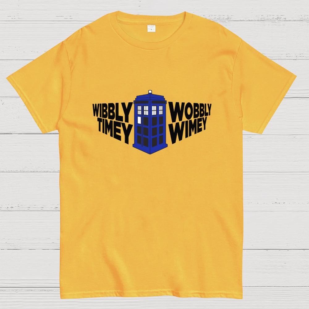 Time in Perspective Tardis-dr who  T-Shirt