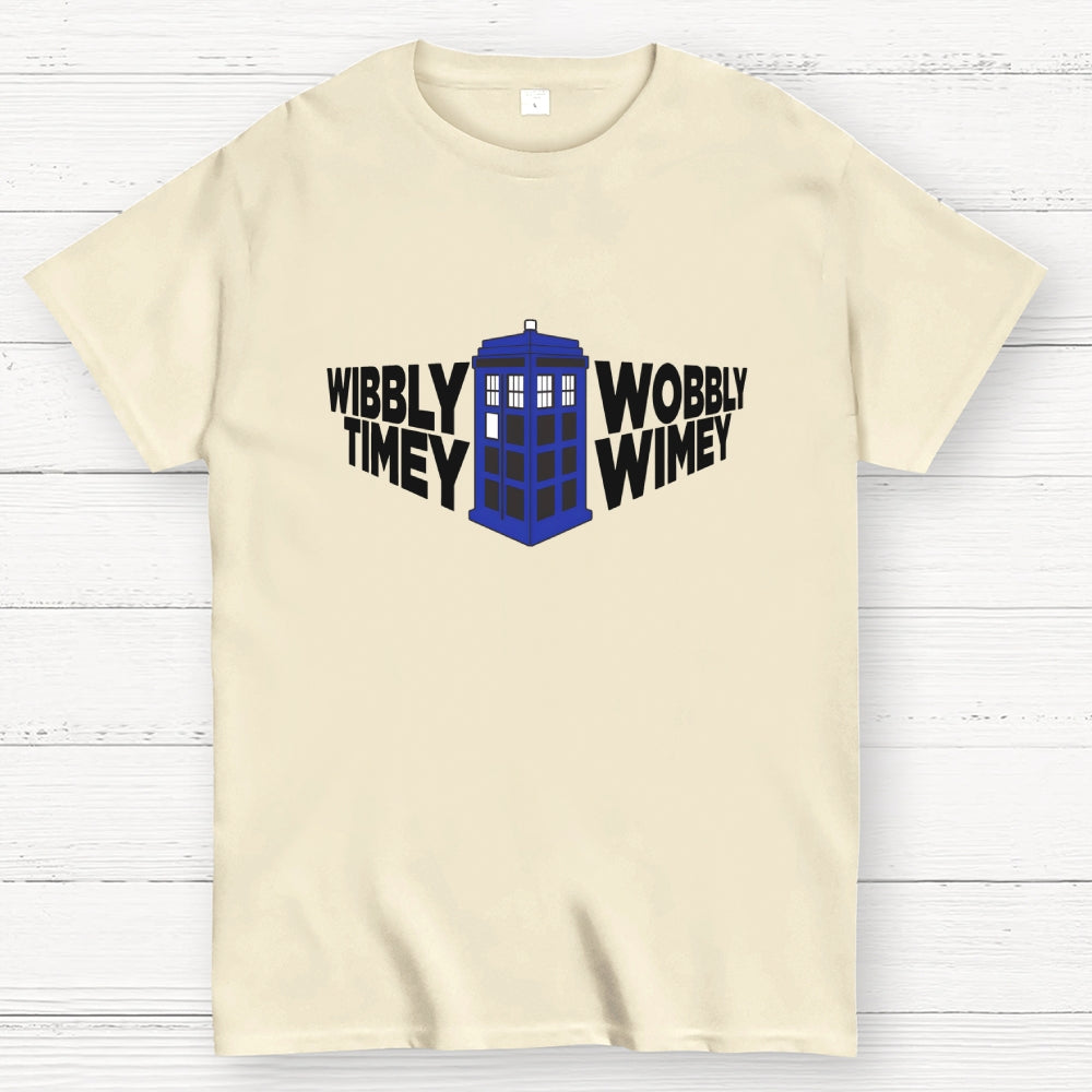 Time in Perspective Tardis-dr who  T-Shirt