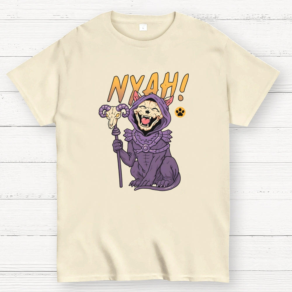 Nyah Skeleton Cat  T-Shirt