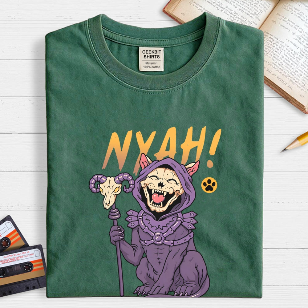 Nyah Skeleton Cat  T-Shirt