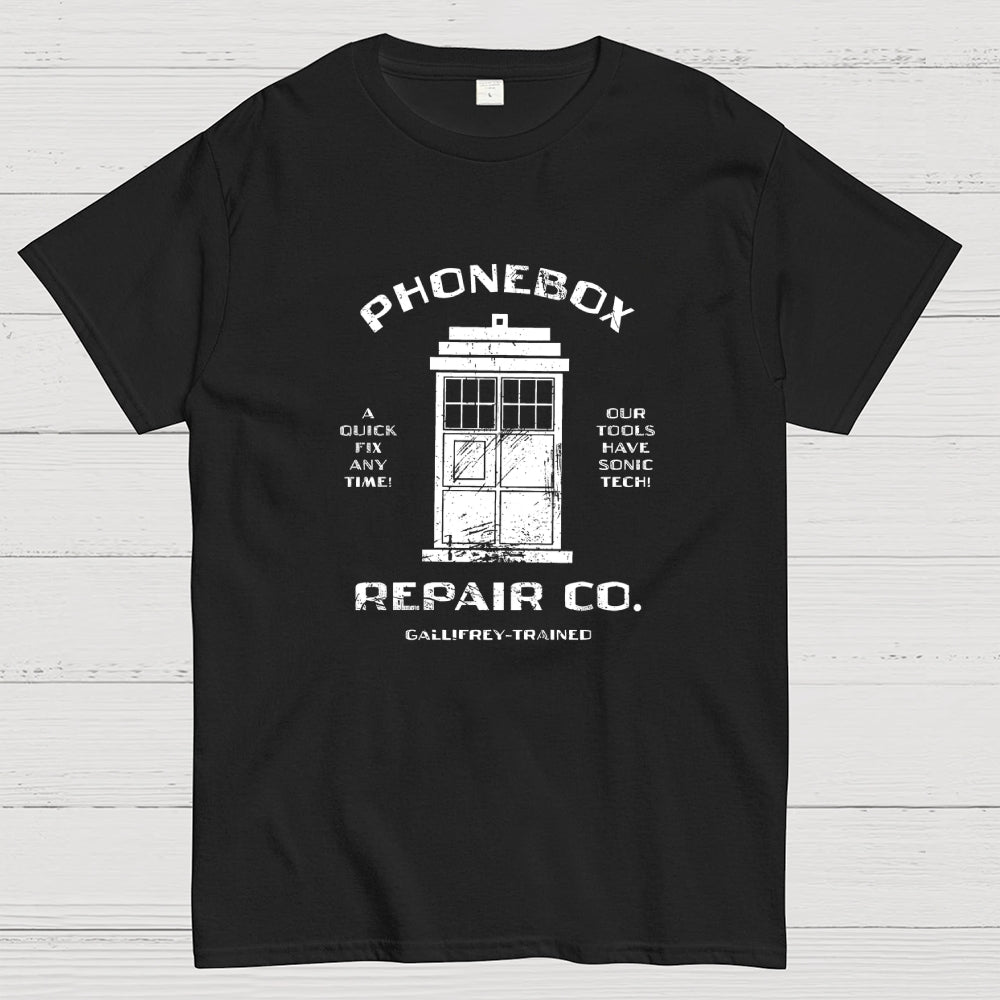 Phonebox Repair Co.-dr who  T-Shirt