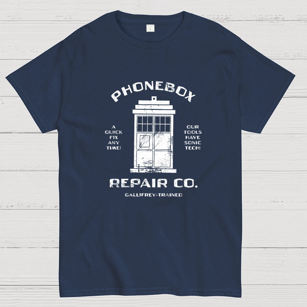 Phonebox Repair Co.-dr who  T-Shirt