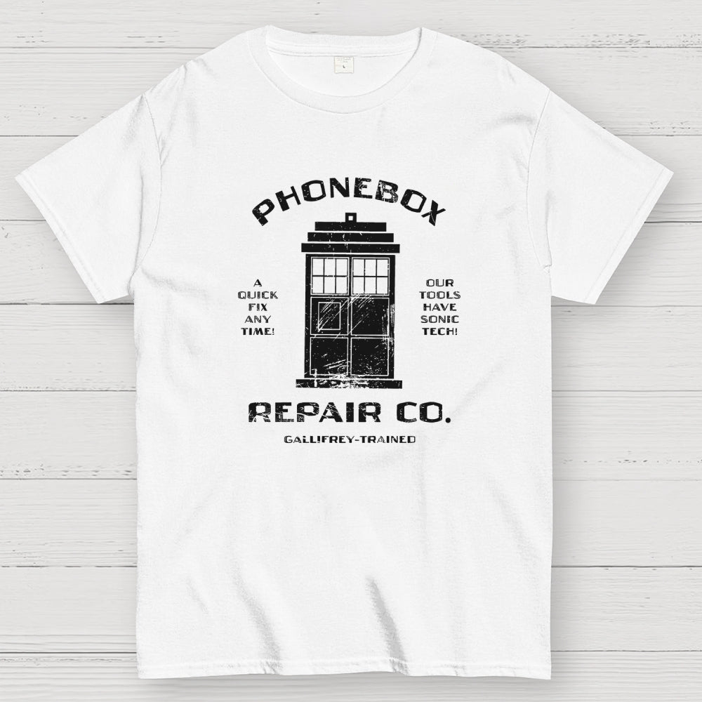 Phonebox Repair Co.-dr who  T-Shirt