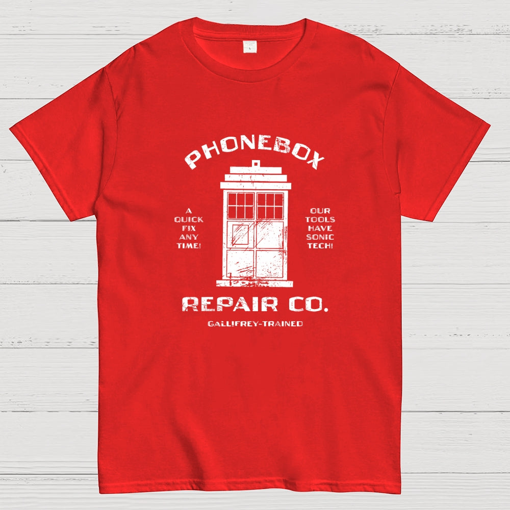 Phonebox Repair Co.-dr who  T-Shirt
