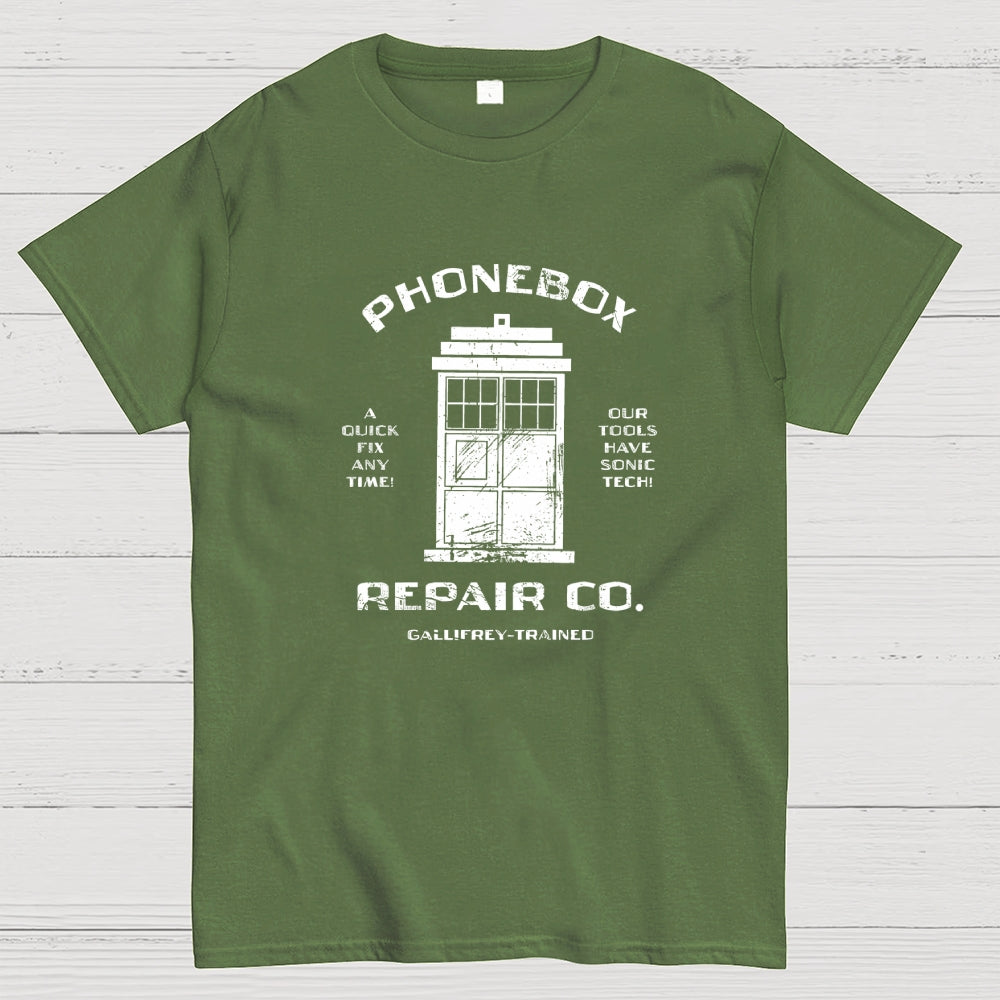 Phonebox Repair Co.-dr who  T-Shirt