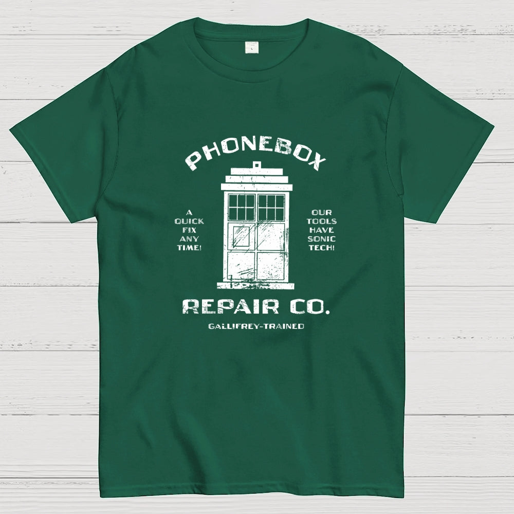 Phonebox Repair Co.-dr who  T-Shirt
