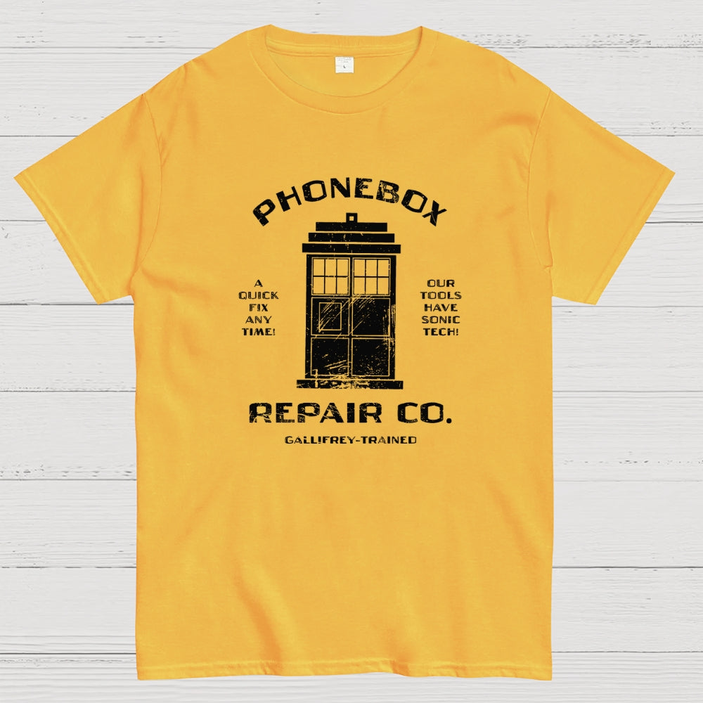 Phonebox Repair Co.-dr who  T-Shirt