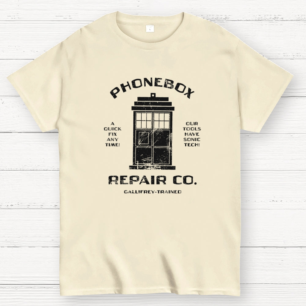 Phonebox Repair Co.-dr who  T-Shirt